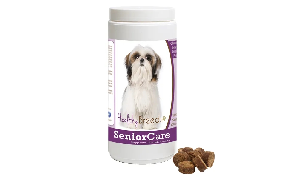 Healthy Breeds Senior Dog Care Soft Chews - Shih Tzu