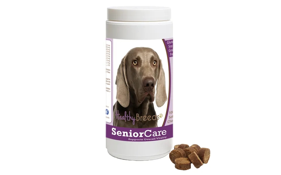 Healthy Breeds Senior Dog Care Soft Chews - Weimaraner
