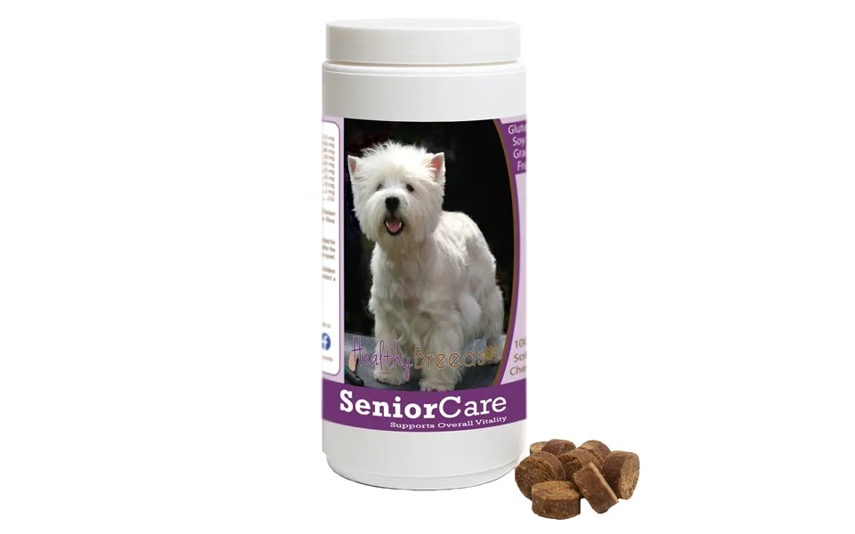 Healthy Breeds Senior Dog Care Soft Chews - West Highland White Terrier