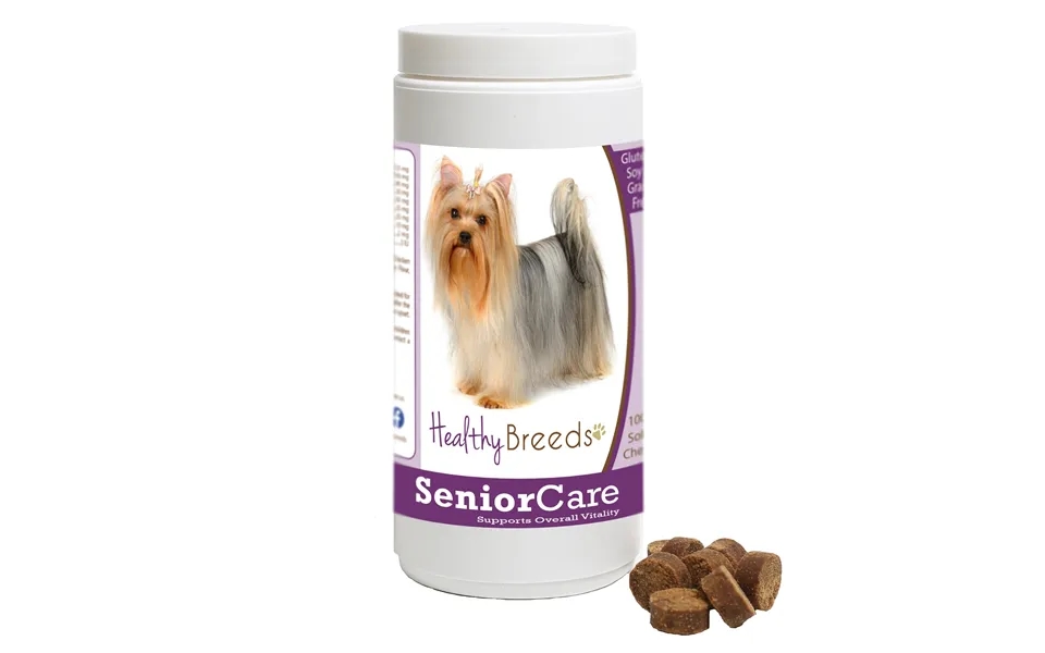 Healthy Breeds Senior Dog Care Soft Chews - Yorkshire Terrier