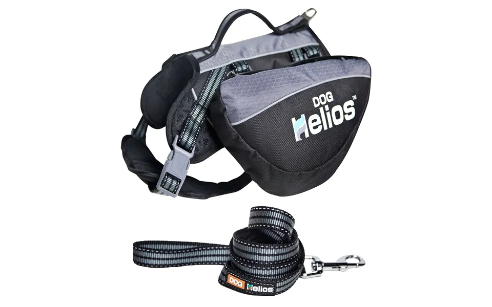 Helios Freestyle 3-in-1 Backpack Harness & Leash - Black