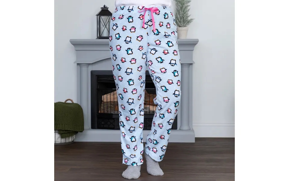 Holiday Fleece Pajama Pants - Penguins