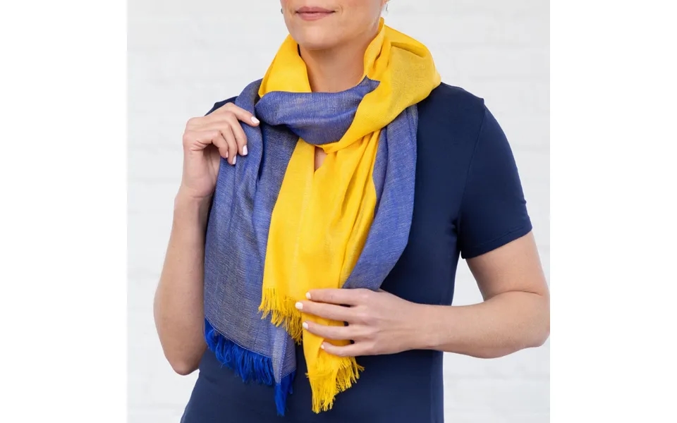 Hope For Ukraine Hand Loomed Scarf