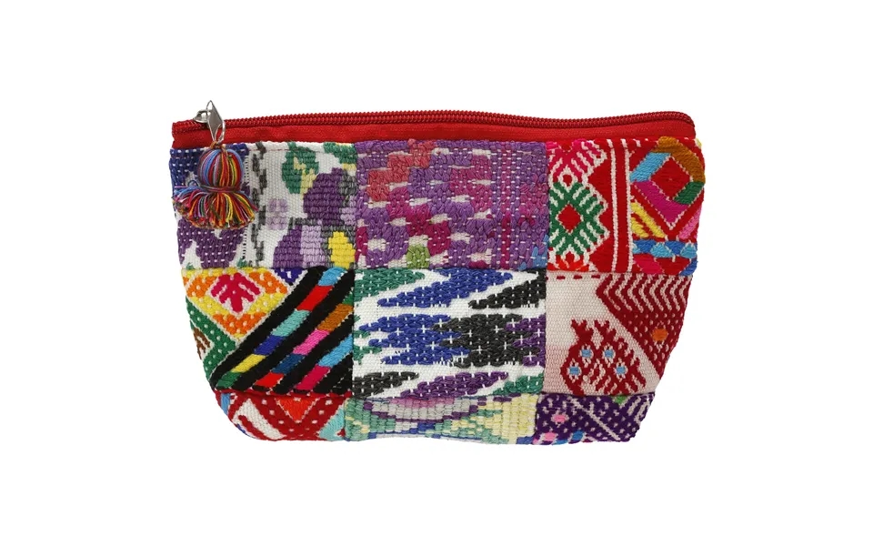 Huipil Patchwork Cosmetic Bag - Multi