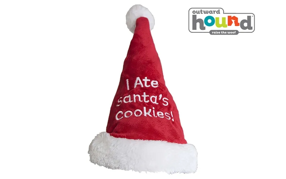 I Ate Santa's Cookies Dog Hat - S