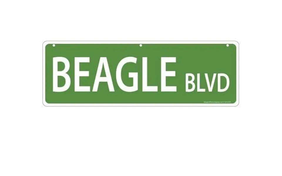 Imagine This Pet-themed Street Signs - Beagle