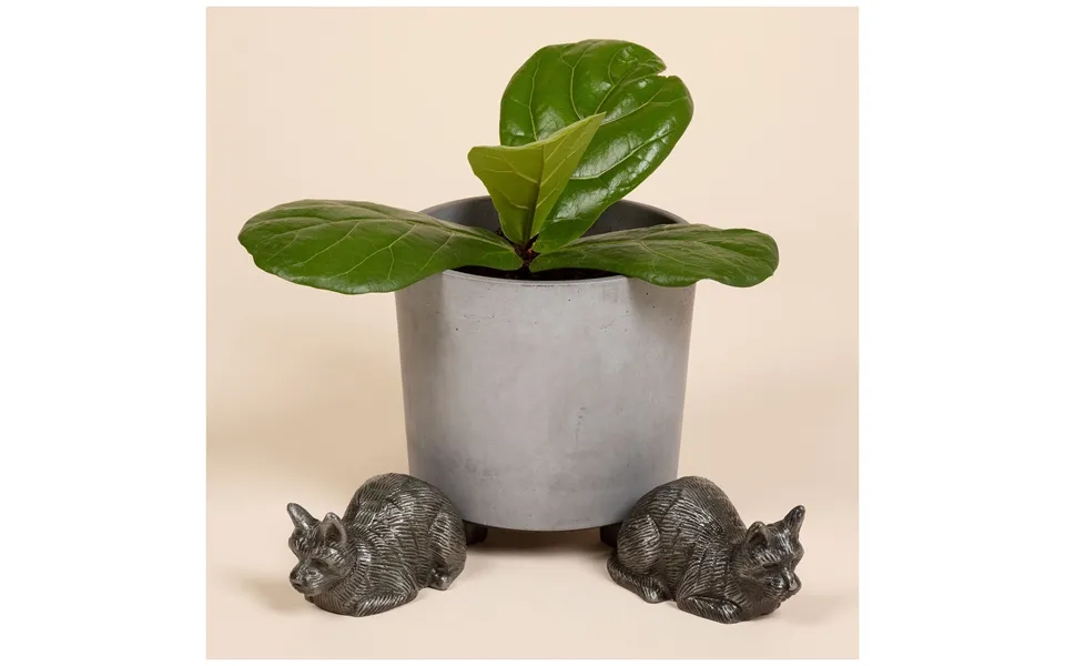 Iron Potted Plant Feet - Cat
