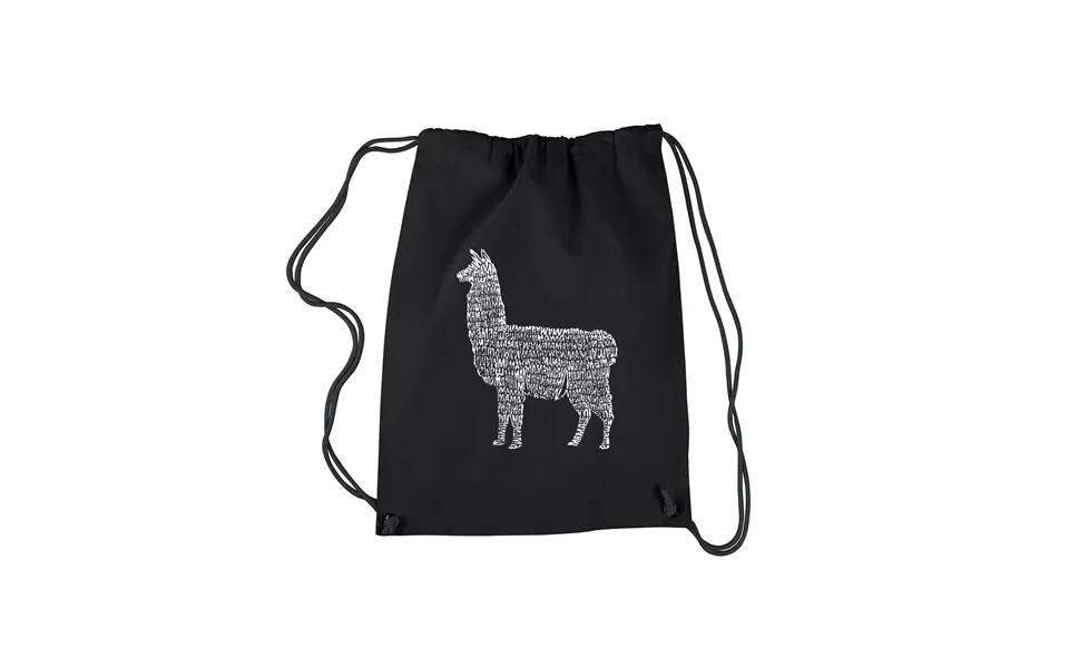 Llama Mama - Drawstring Backpack