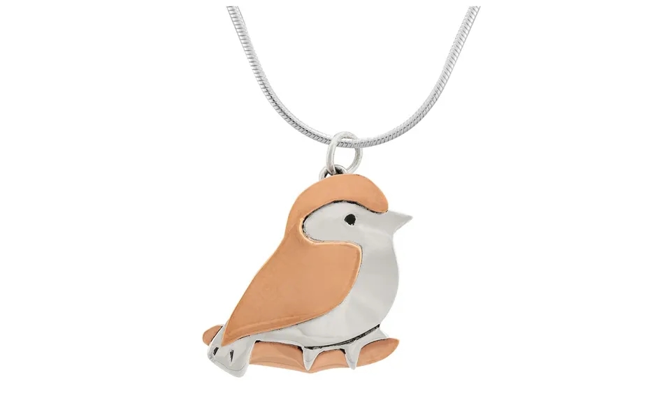 Love Bird Sterling Silver Necklace - Pendant Only