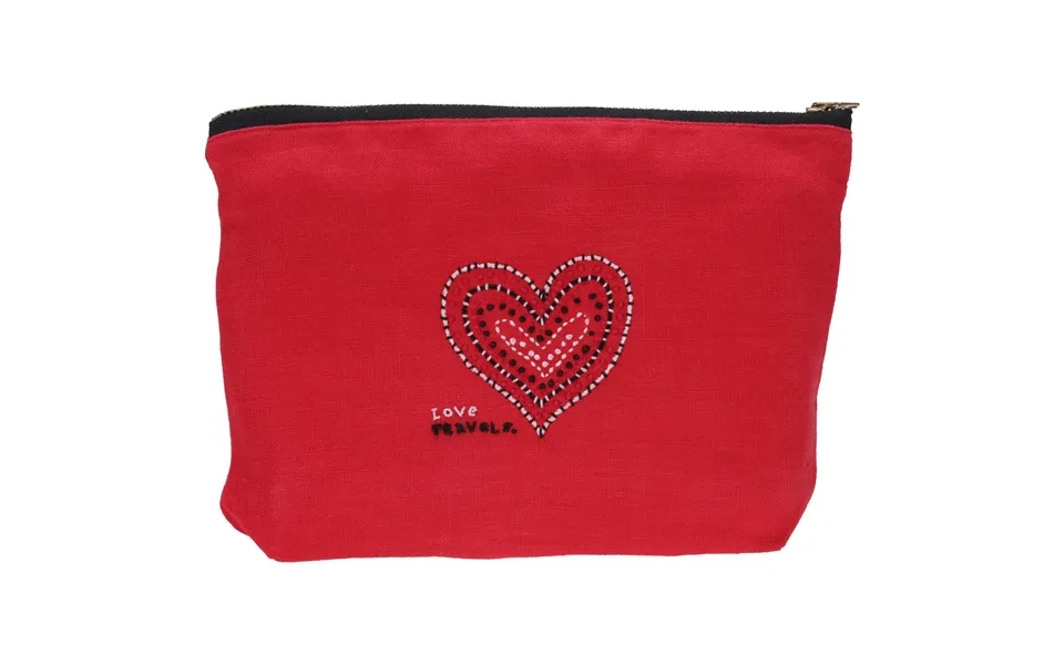 Love Travels Pouch - Red