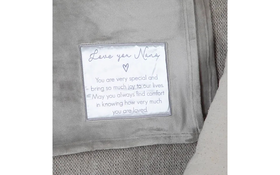 Love You Cozy Royal Plush Blanket - Love You Nana