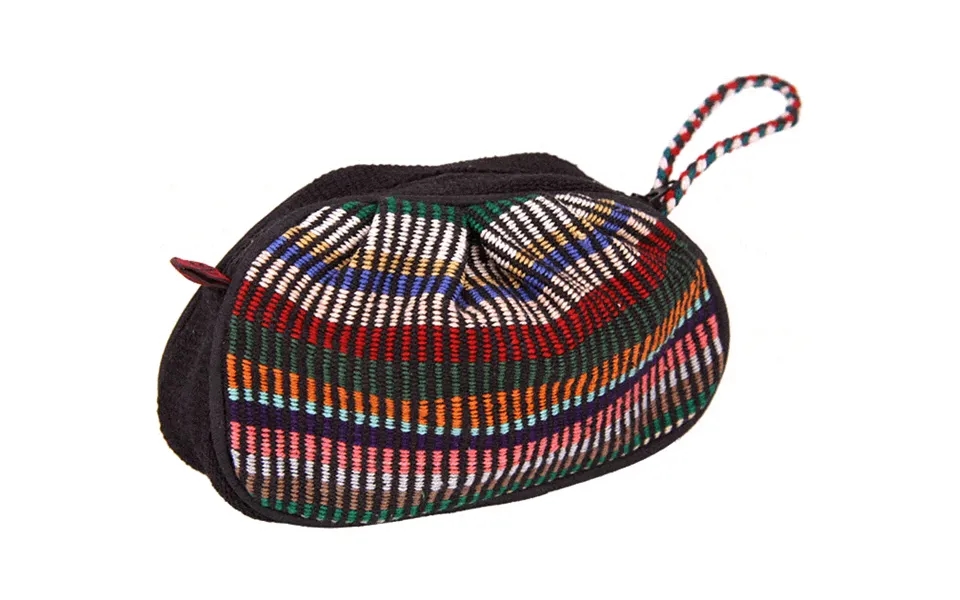 Midnight Stripe Woven Pouch - Single