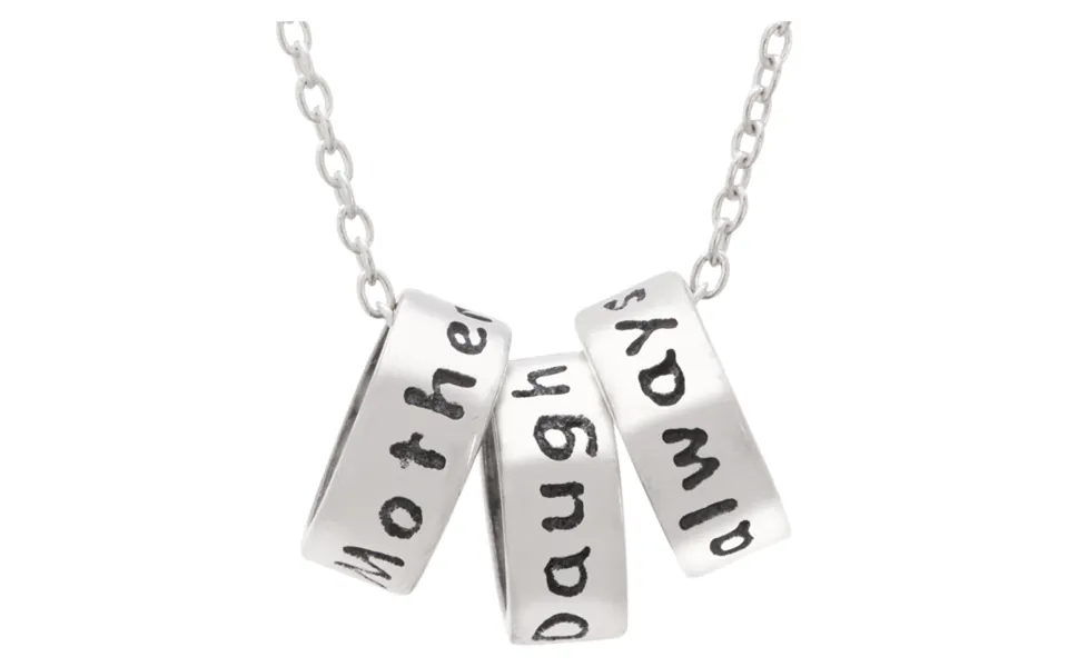 Mother & Daughter Always Necklace - 3 Rings