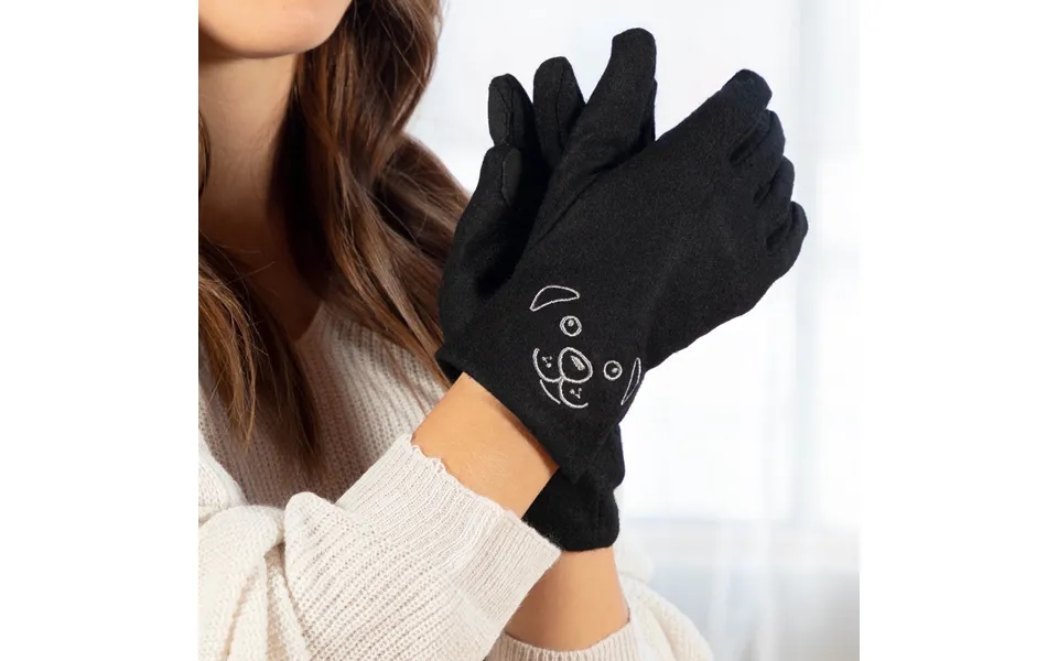 My Companion Touch Screen Gloves - Dog