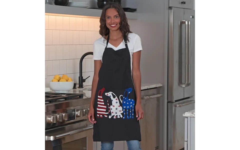 My Favorite Animal Apron - Patriotic Dog