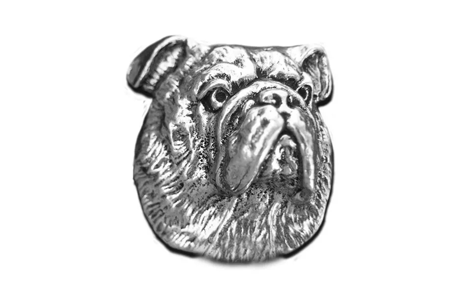 New-spin Metal Casting Bulldog Magnet