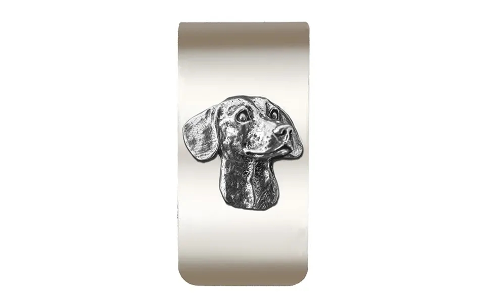 New-spin Metal Casting Dachshund Money Clip