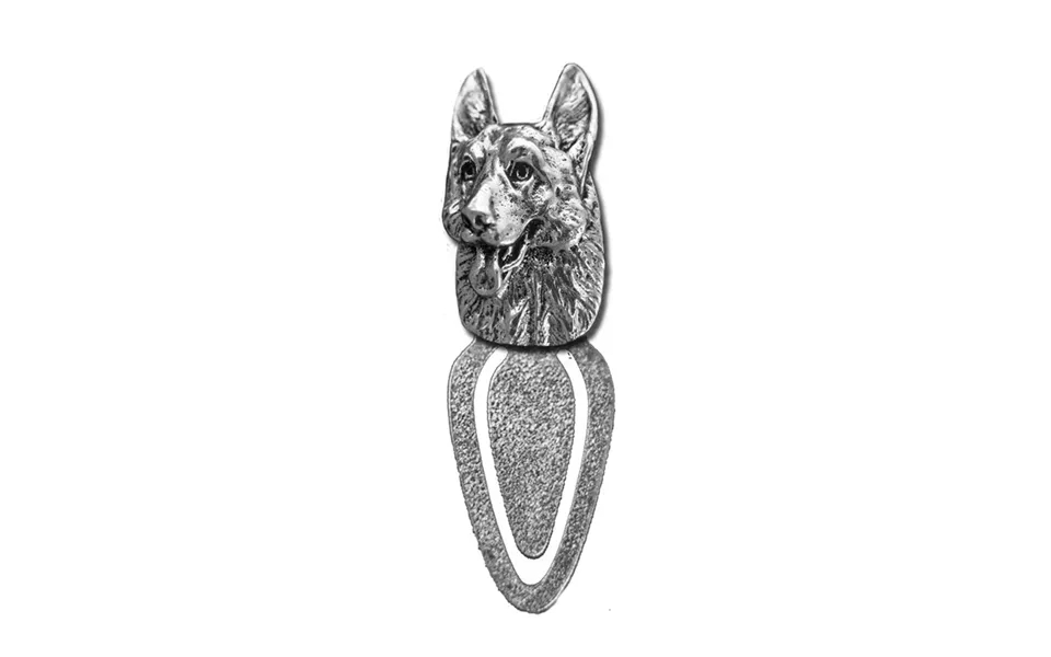 New-spin Metal Casting German Shepherd Bookmark
