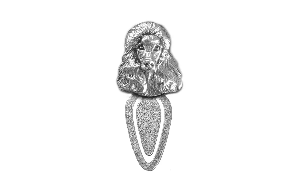 New-spin Metal Casting Poodle Book Mark - Poodle