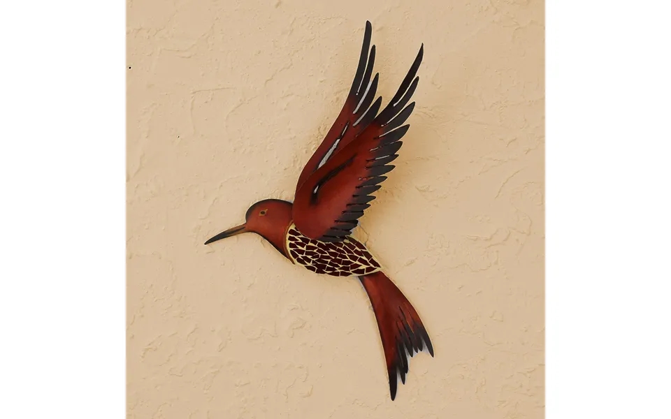 Novica Ruby Breasted Hummingbird Wall Mural