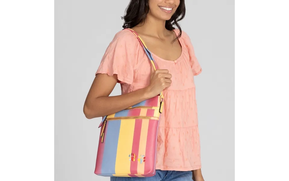 Ombre Paws Crossbody Bag