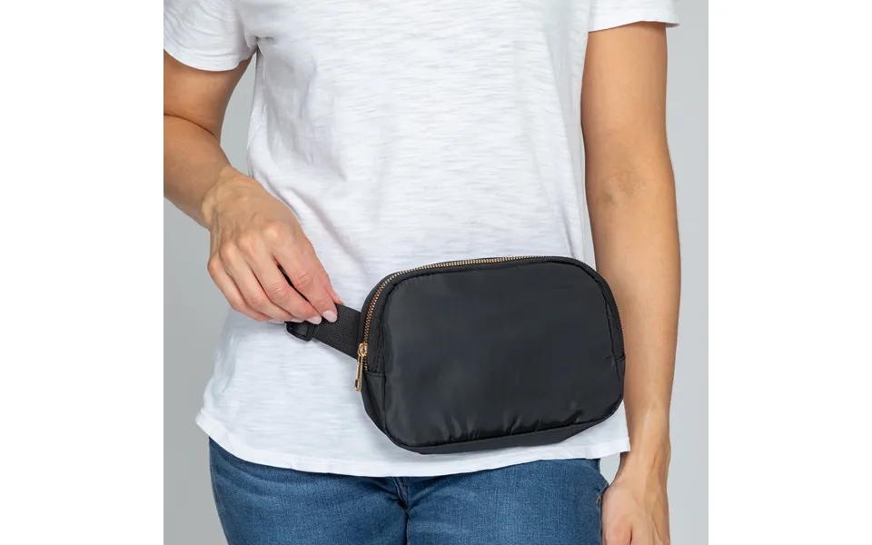 On The Go Belt Bag - Black