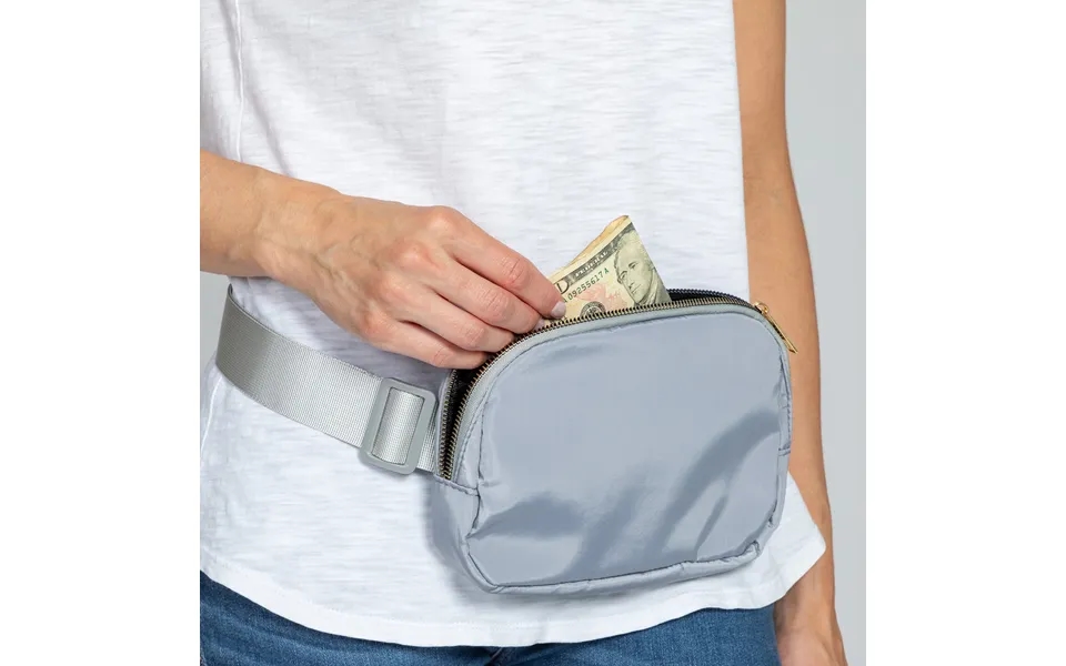 On The Go Belt Bag - Gray