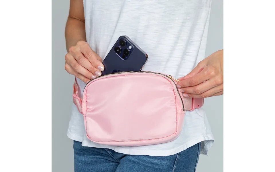 On The Go Belt Bag - Pink