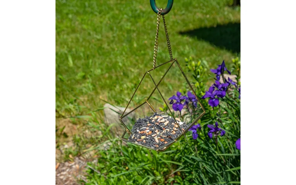 Open Air Glass Bird House