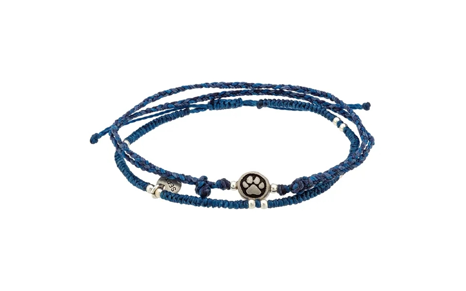 Paw Print Birthstone Anklet Set - September