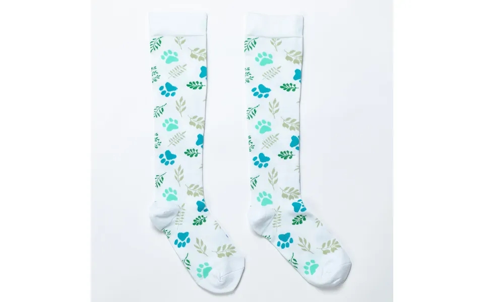 Paw Print Compression Socks - Paw Meadow