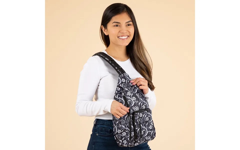 Paw Print Sling Backpack - Flourish Paws