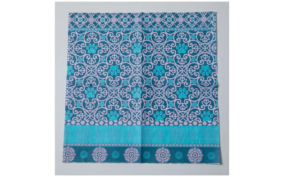 Pawfect Occasion Paper Plates & Napkins - Perfectly Patterned Paws