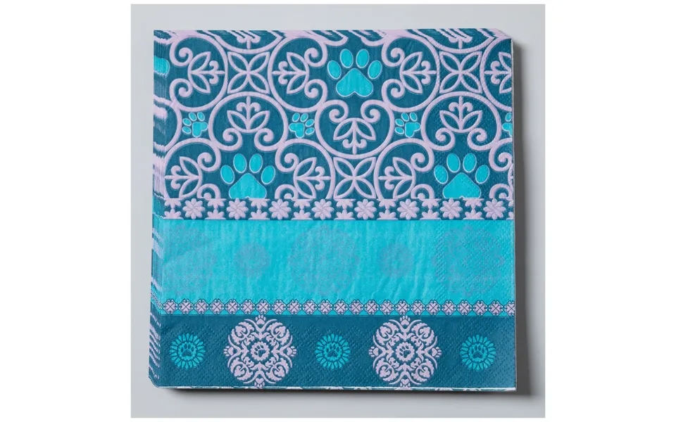 Pawfect Occasion Paper Plates & Napkins - Perfectly Patterned Paws