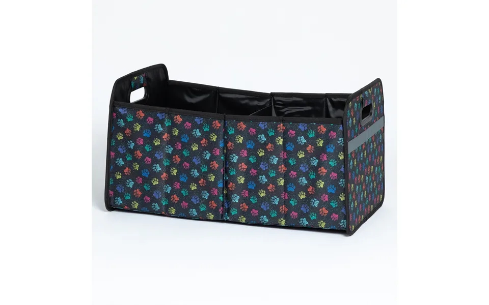 Paws Large Foldable Car Trunk Organizer - Confetti Paws