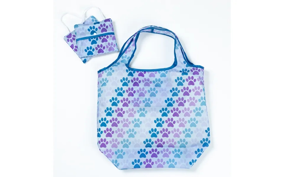 Paws & Pets Compact Shopping Bags L 3 Pack - Diagonal Paws