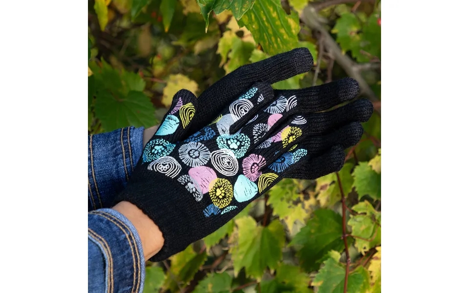 Paws Touch Screen Gloves Paw Print Mittens - Decorative Paws