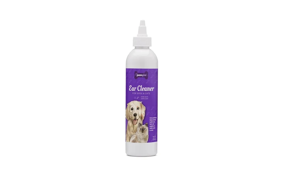 Pawsgive Ear Cleaner For Dogs And Cats Gently Cleans And Deodorizes