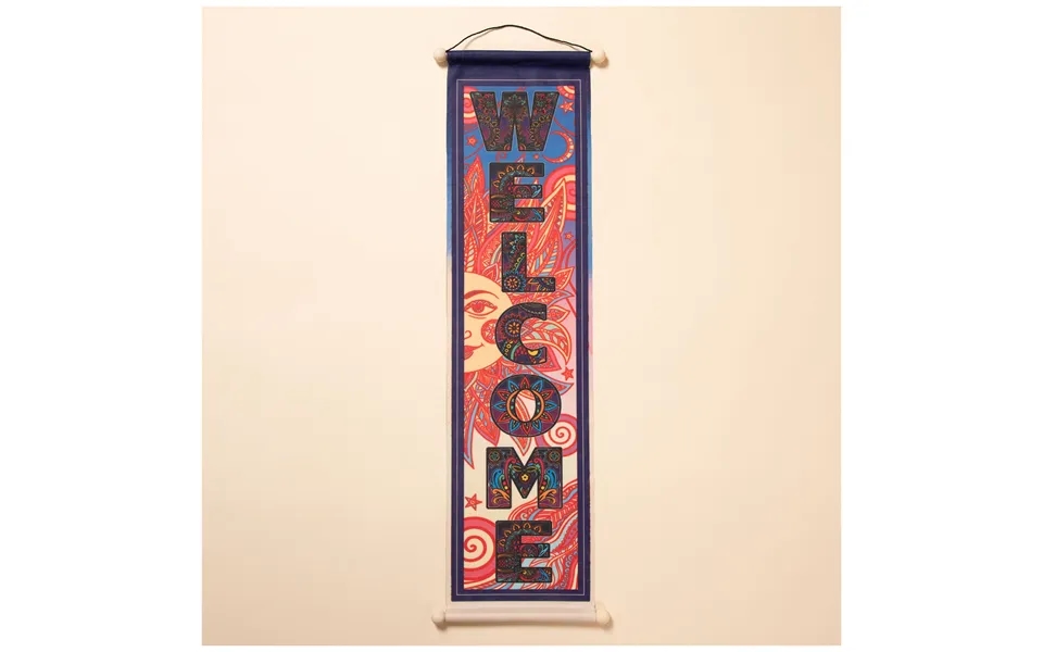 Peace & Welcome Indoor Outdoor Banner - Welcome