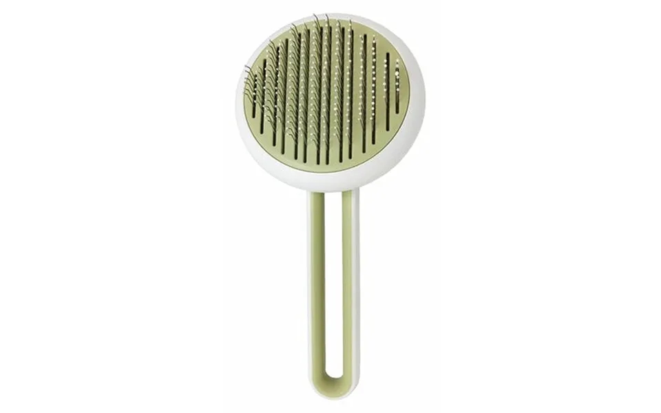 Pet Life Concepto Modern Bristle Comb - Green