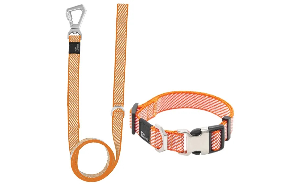 Pet Life Escapade 2-in-1 Leash & Collar - Orange