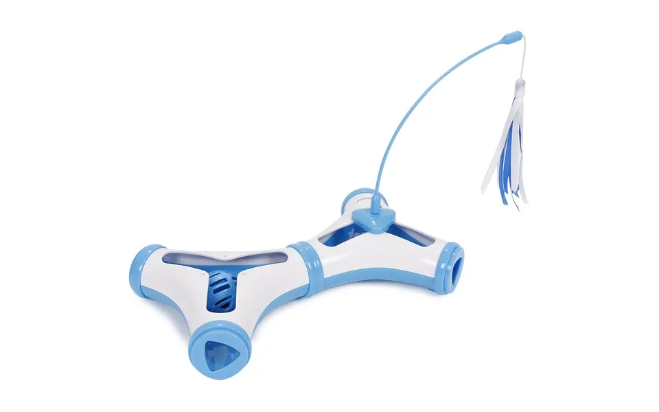 Pet Life Kitty-tease Training Cat Toy - Blue