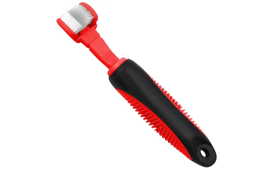 Pet Life Red Denta-clean Toothbrush