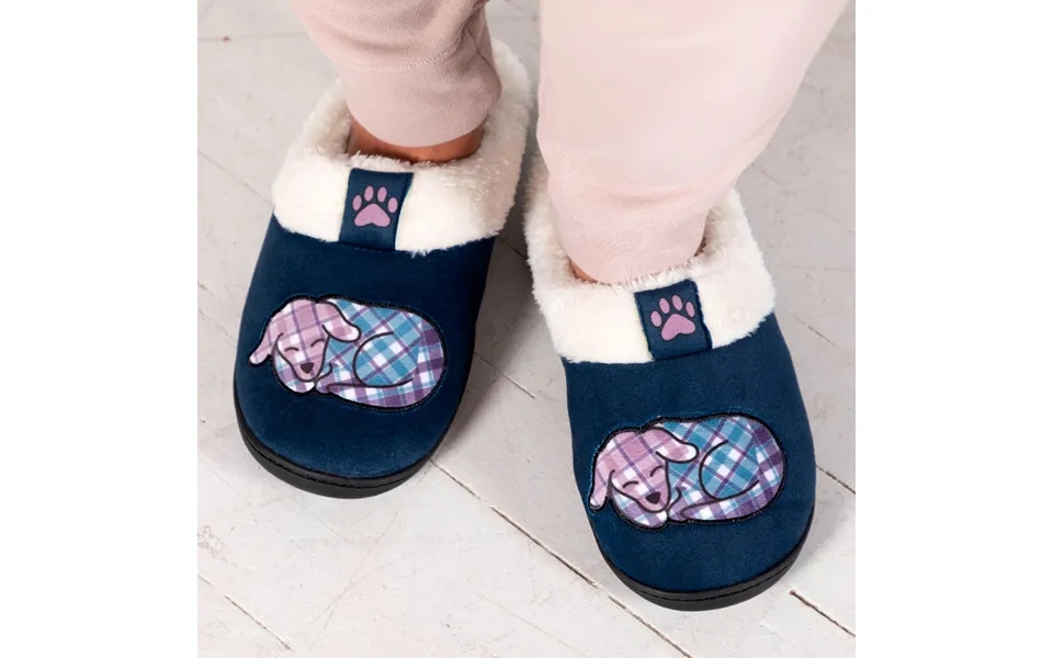 Pet Patch Slide Slippers - Dog