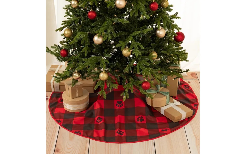 Pets & Paws Christmas Tree Skirt - Buffalo Paws