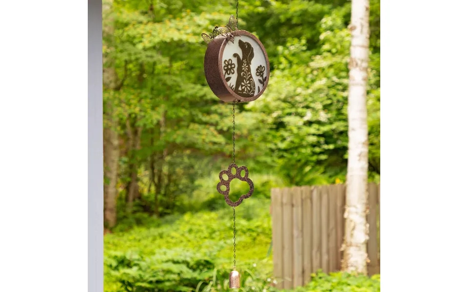 Playful Pets Solar Chime Bell - Dog