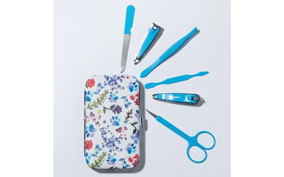 Posh Patterns Manicure Set - Flower Garden Paws
