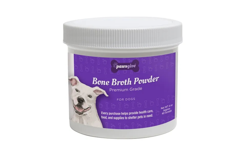 Premium Bone Broth Powder For Dogs - Animal Rescue Store