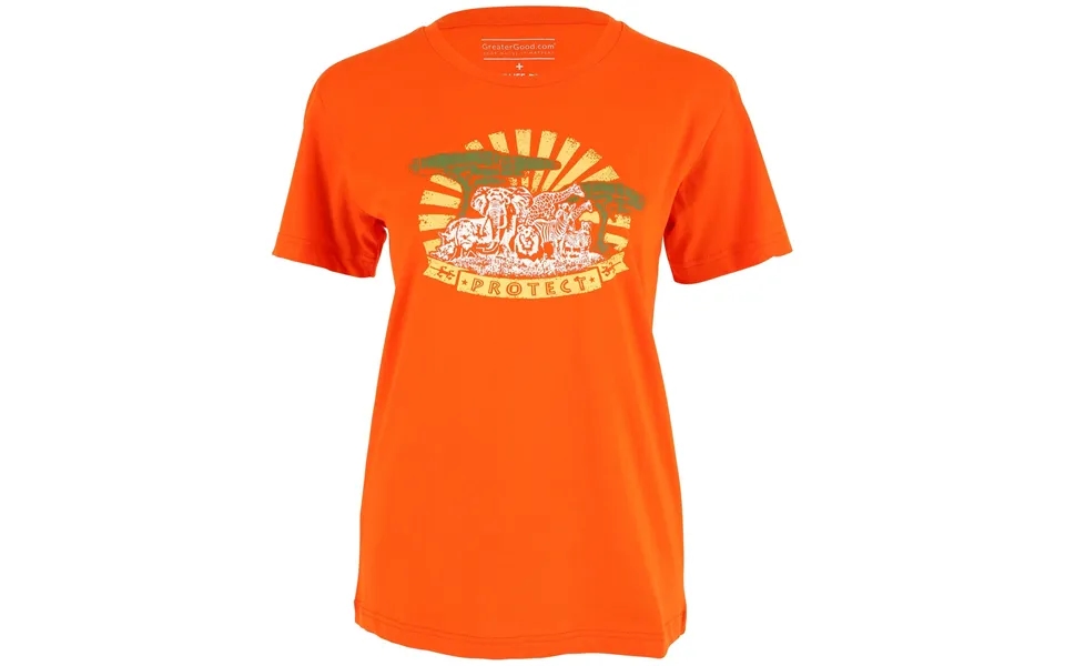 Protect African Wildlife Organic Cotton Tee - M