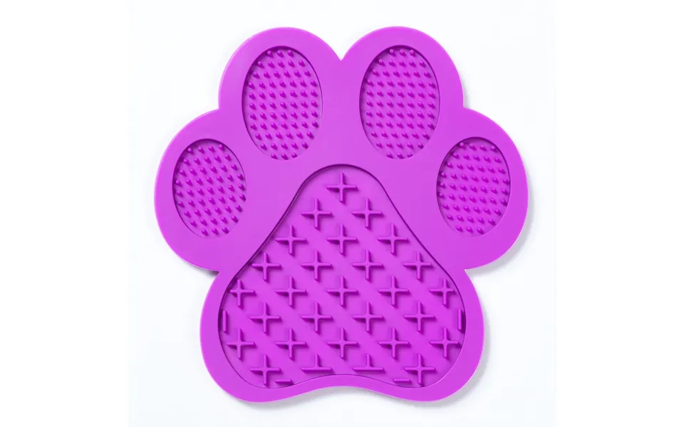 Purple Paw Dog Slow Feeder Licking Mat